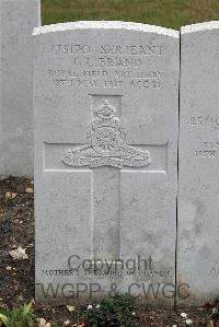 St. Sever Cemetery Extension Rouen - Brand, T L