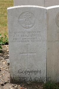 St. Sever Cemetery Extension Rouen - Brightwell, John Henry