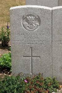 St. Sever Cemetery Extension Rouen - Brine, W