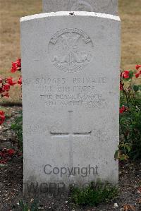 St. Sever Cemetery Extension Rouen - Britton, J