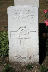 St. Sever Cemetery Extension Rouen - Brookes, W