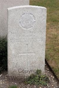 St. Sever Cemetery Extension Rouen - Brown, D