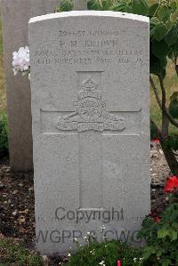 St. Sever Cemetery Extension Rouen - Brown, Edward
