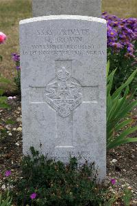 St. Sever Cemetery Extension Rouen - Brown, H