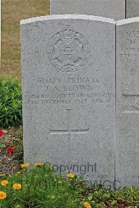 St. Sever Cemetery Extension Rouen - Brown, John Arthur