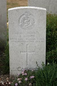 St. Sever Cemetery Extension Rouen - Brown, Robert