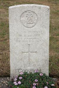 St. Sever Cemetery Extension Rouen - Brown, William Alexander