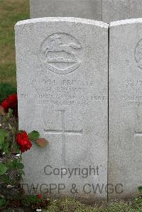 St. Sever Cemetery Extension Rouen - Brown, W H