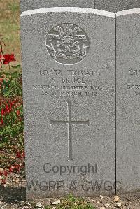St. Sever Cemetery Extension Rouen - Bruce, S
