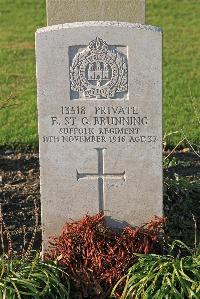 St. Sever Cemetery Extension Rouen - Brunning, Ernest St. George