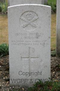 St. Sever Cemetery Extension Rouen - Burdon, James