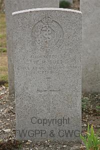 St. Sever Cemetery Extension Rouen - Burt, William Edwin