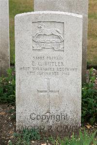 St. Sever Cemetery Extension Rouen - Butler, E C