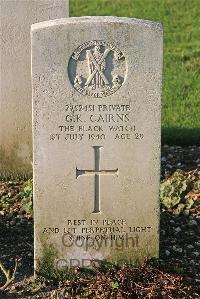 St. Sever Cemetery Extension Rouen - Cairns, George Kidd