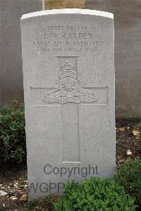 St. Sever Cemetery Extension Rouen - Carden, J W