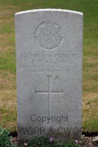 St. Sever Cemetery Extension Rouen - Caton, J W