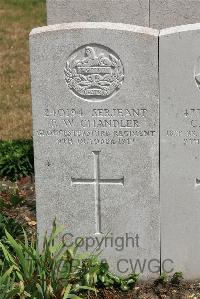 St. Sever Cemetery Extension Rouen - Chandler, Ernest William