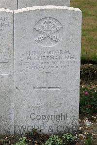 St. Sever Cemetery Extension Rouen - Chapman, J H