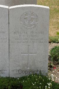 St. Sever Cemetery Extension Rouen - Chubb, F D