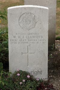 St. Sever Cemetery Extension Rouen - Clanfield, William Henry James