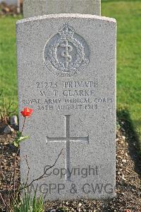 St. Sever Cemetery Extension Rouen - Clarke, W T