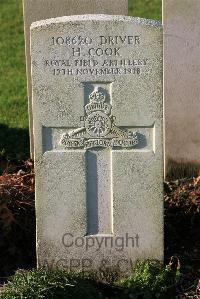 St. Sever Cemetery Extension Rouen - Cook, H