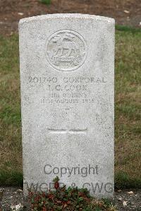 St. Sever Cemetery Extension Rouen - Cook, J C
