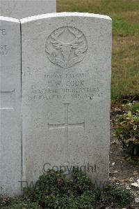 St. Sever Cemetery Extension Rouen - Cook, John Wallace