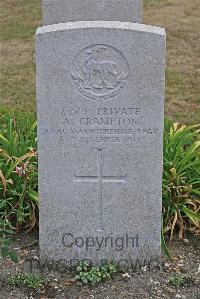 St. Sever Cemetery Extension Rouen - Crampton, A