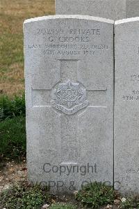 St. Sever Cemetery Extension Rouen - Crooks, G