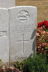 St. Sever Cemetery Extension Rouen - Crossley, W