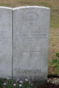 St. Sever Cemetery Extension Rouen - Crudgington, G H