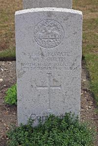 St. Sever Cemetery Extension Rouen - Curtis, W J