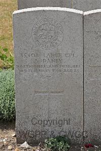 St. Sever Cemetery Extension Rouen - Danby, A