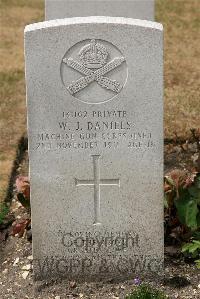 St. Sever Cemetery Extension Rouen - Daniels, W J