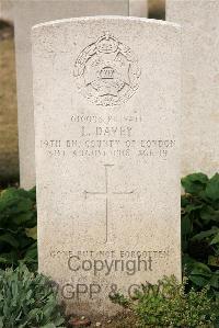 St. Sever Cemetery Extension Rouen - Davey, L