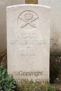 St. Sever Cemetery Extension Rouen - Davidson, Alexander