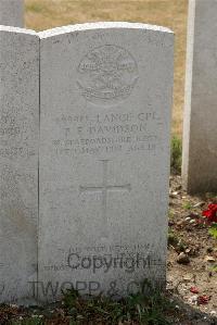 St. Sever Cemetery Extension Rouen - Davidson, P F