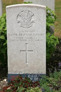 St. Sever Cemetery Extension Rouen - Davies, David Francis