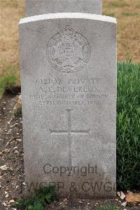 St. Sever Cemetery Extension Rouen - Devereux, A E