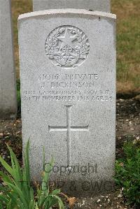 St. Sever Cemetery Extension Rouen - Dickinson, J