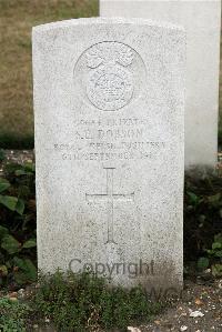 St. Sever Cemetery Extension Rouen - Dobson, S E