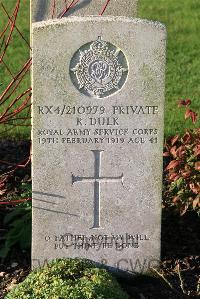 St. Sever Cemetery Extension Rouen - Dulk, Reginald