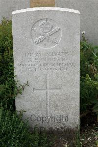 St. Sever Cemetery Extension Rouen - Duncan, Albert Robert