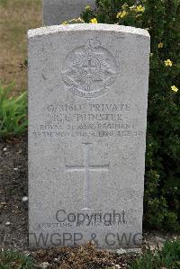 St. Sever Cemetery Extension Rouen - Dunster, Reginald Ernest