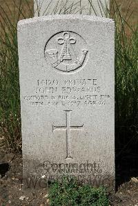 St. Sever Cemetery Extension Rouen - Edwards, John