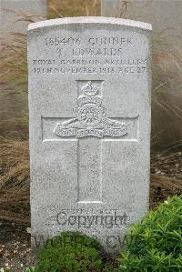 St. Sever Cemetery Extension Rouen - Edwards, Thomas