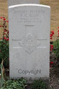 St. Sever Cemetery Extension Rouen - Ellis, Edward Gordon