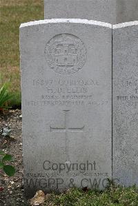 St. Sever Cemetery Extension Rouen - Ellis, Harry David