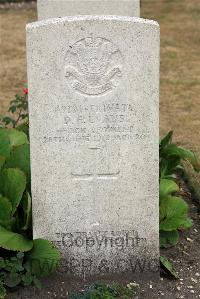 St. Sever Cemetery Extension Rouen - Evans, Daniel Edgar